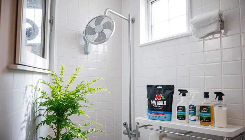 Preventing mold regrowth