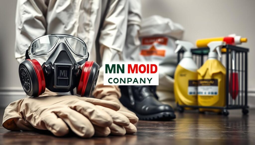Safety equipment for mold handling